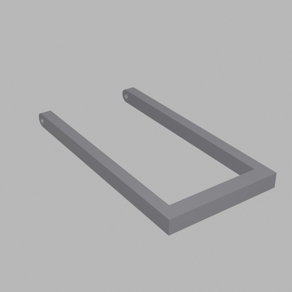 The foldable stand leg